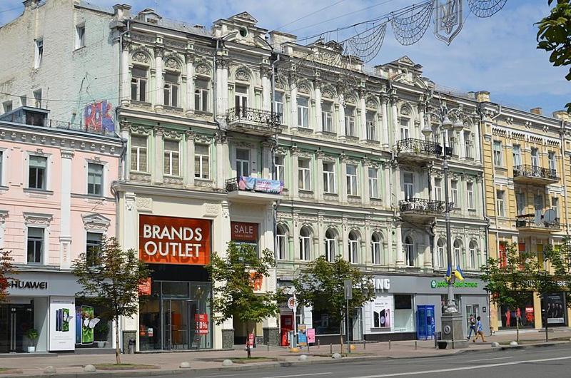 Lucky Hostel На Крещатике Kiev Exterior foto